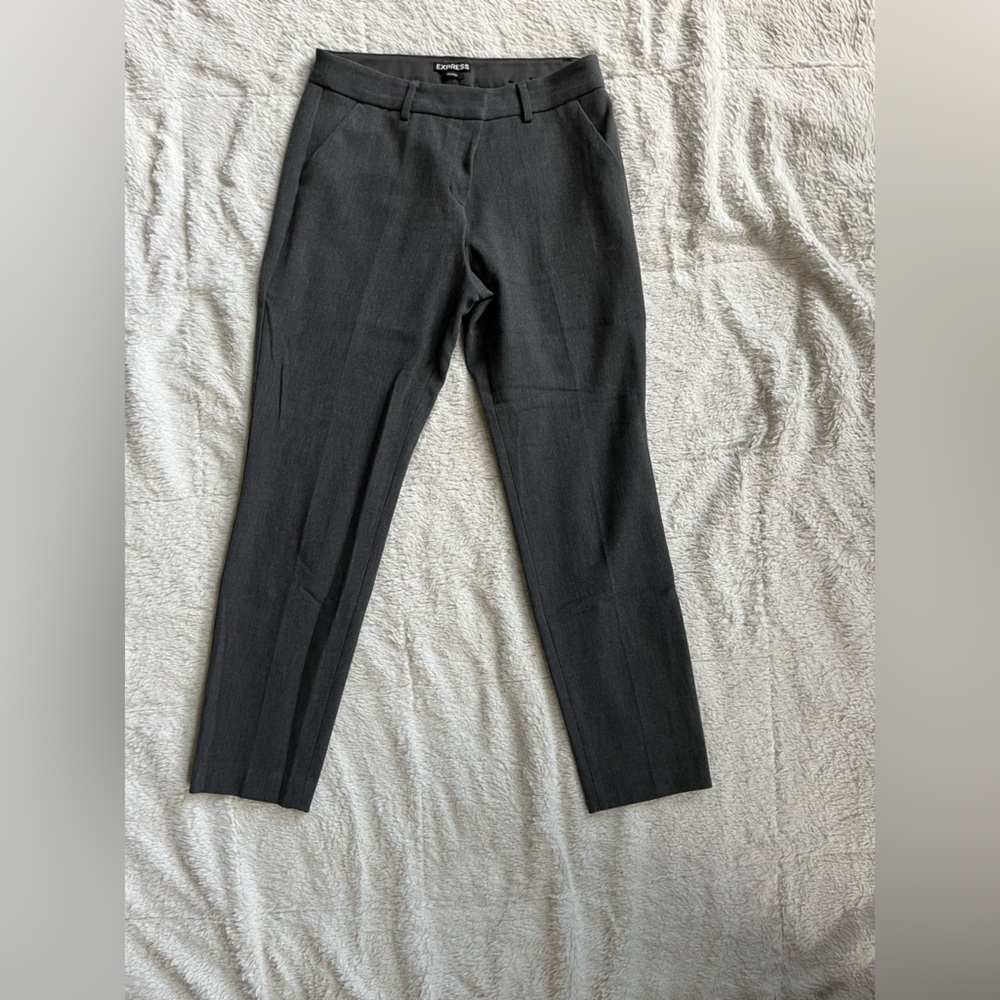 Express Columnist Gray Pants - image 1